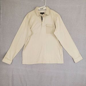 Ted Baker London Men's Long Sleeve Collared Tan Button Shirt 5